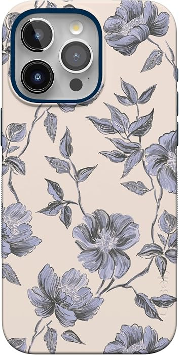 Casely iPhone 15 Pro Max Case | Ink & Iris | Vintage Floral | Bold Protective Design | Compatible... | Amazon (US)