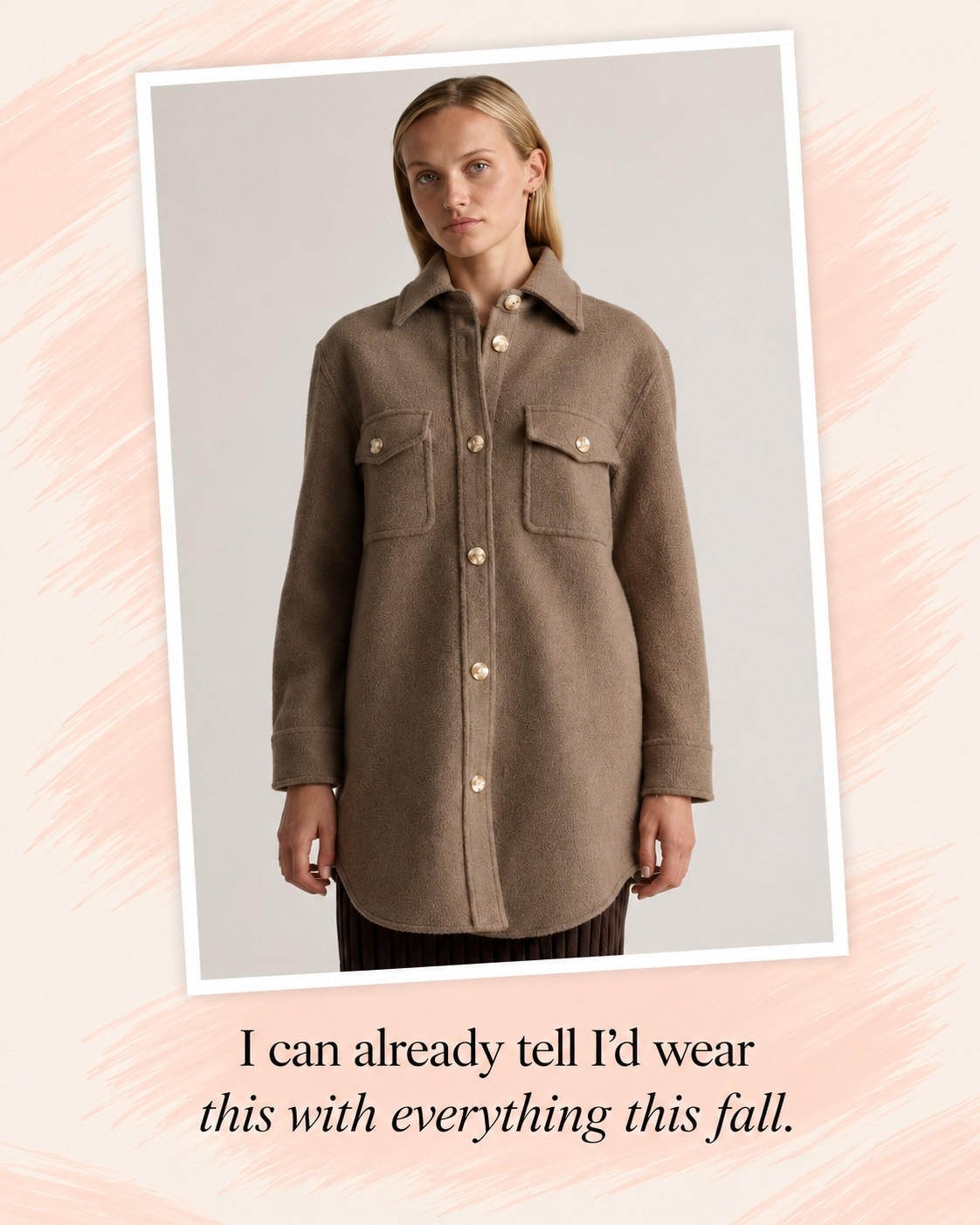 I can already tell I'd wear this with everything this fall. 

 #LTKootd