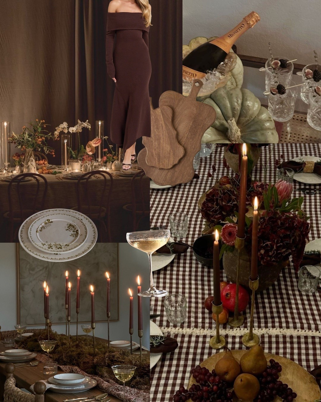 Hosting season is here! Setting the table with moody candles, rich textures, and all the cozy details that make it feel special 🤎

#LTKHome #LTKStyleTip #LTKHoliday