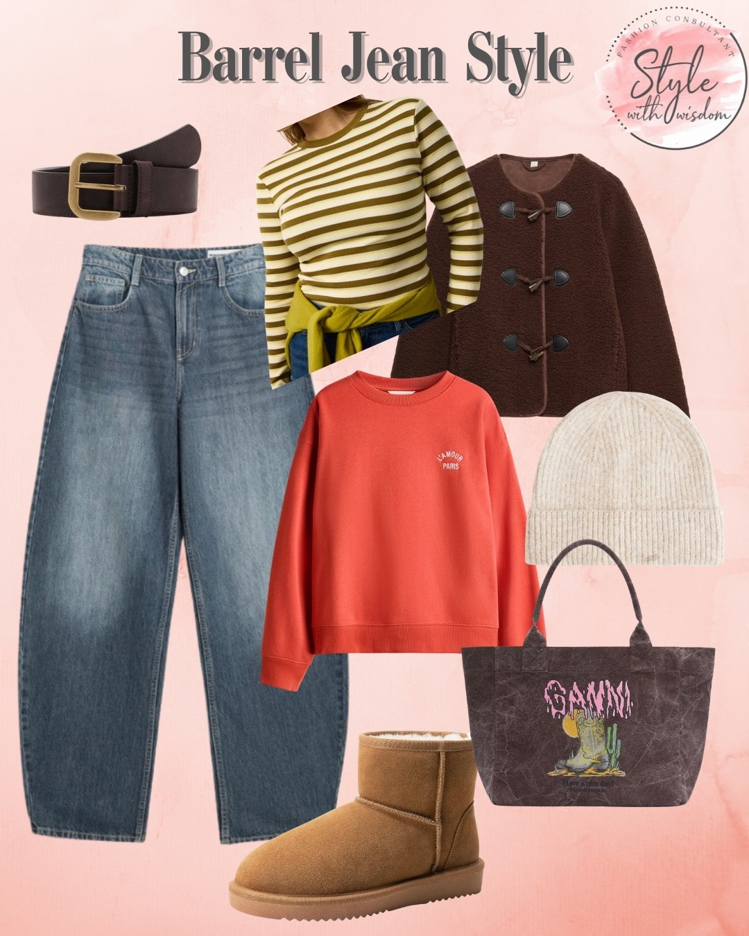 Styling barrel jeans in a more casual everyday look! These snow boots are incredible I have lived in mine since getting them! 

#LTKstyletip #LTKjeans #LTKcurves