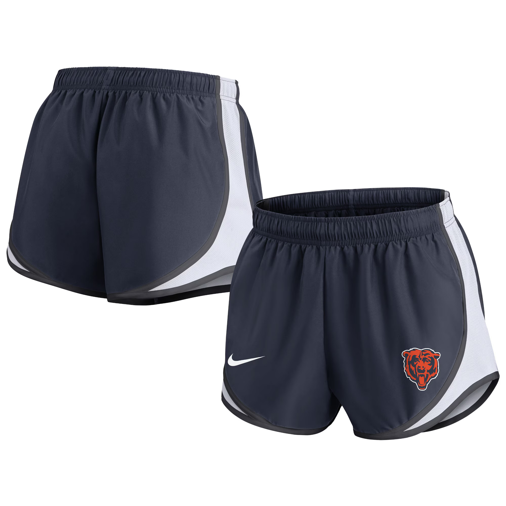 Women's Chicago Bears Nike Navy Performance Tempo Shorts | NFL Shop