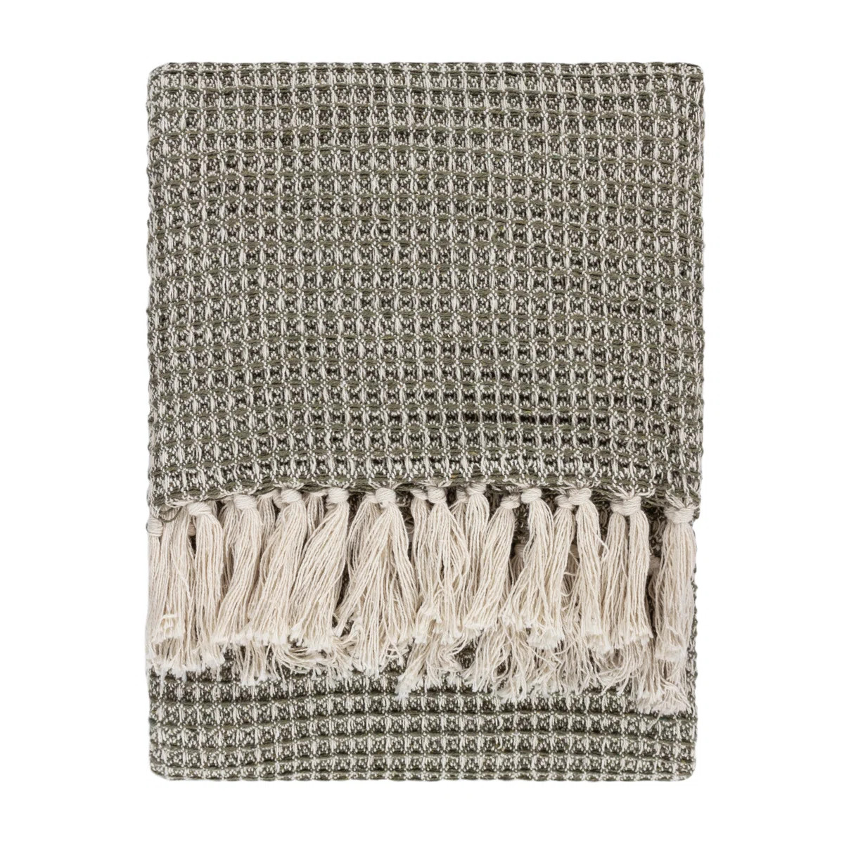 Lorne Waffle Throw Blanket | Wayfair UK