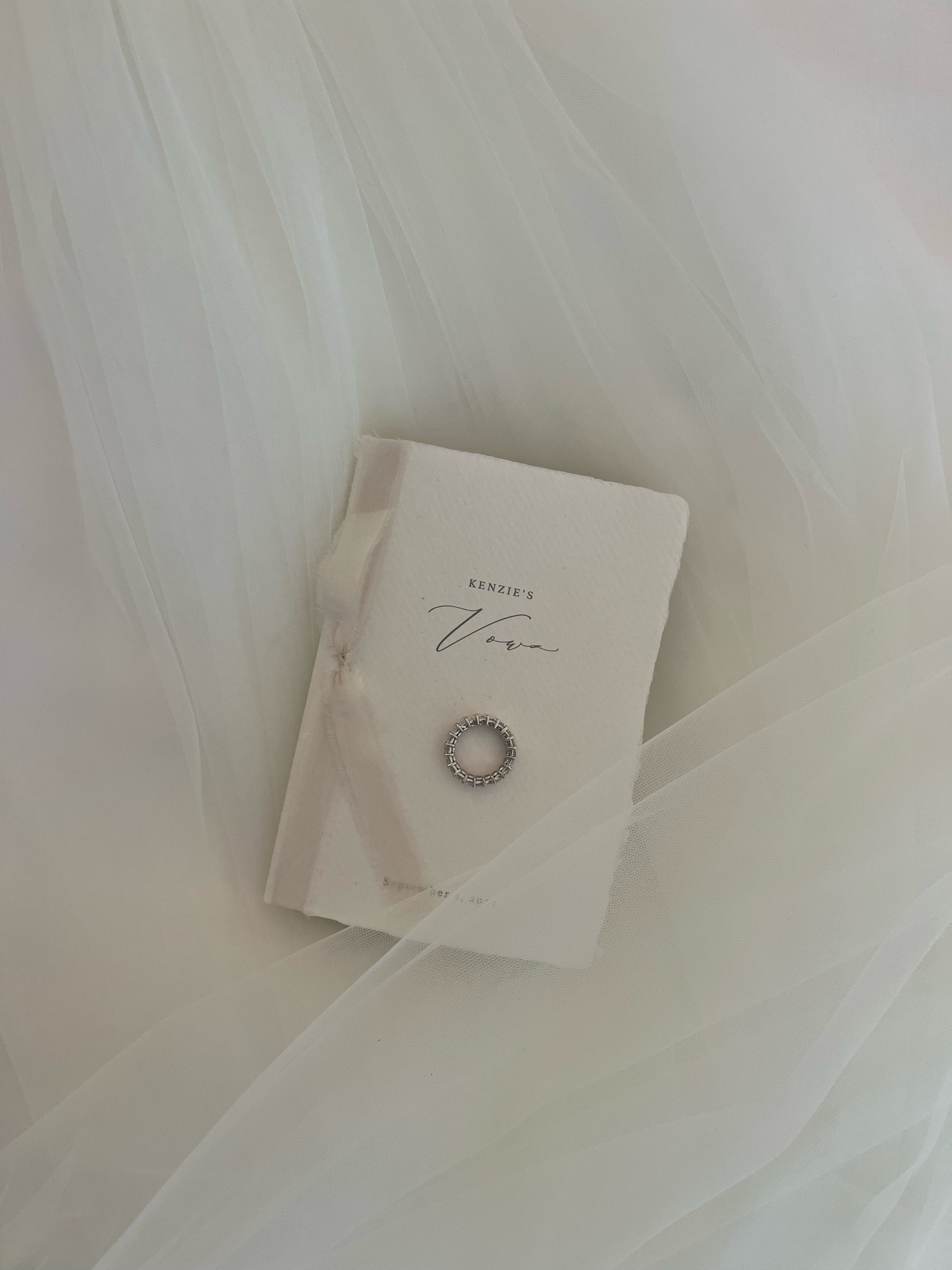 Personalized vow book 💌

#LTKwedding #LTKunder100