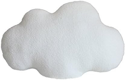 FLYING BALLOON Lovely Cartoon Clouds Shaped Throw Pillows Waist Rest Cushion Bedrest Reading Pillows | Amazon (US)