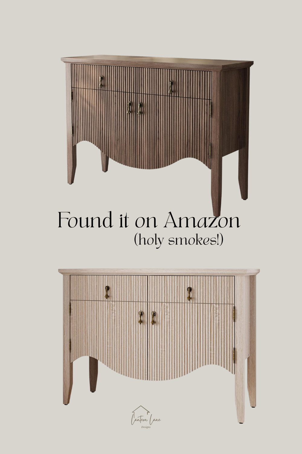 I cannot believe I found this buffet cabinet on Amazon and the price is insane! Love the fluted design on it. Comes in walnut and white oak.

Fluted Sideboard Credenza with Drawer, Accent Bar Cabinet for Living Room Furniture, Coffee Bar or Entryway, Dining Room, Walnut 

 #LTKHome #LTKSaleAlert