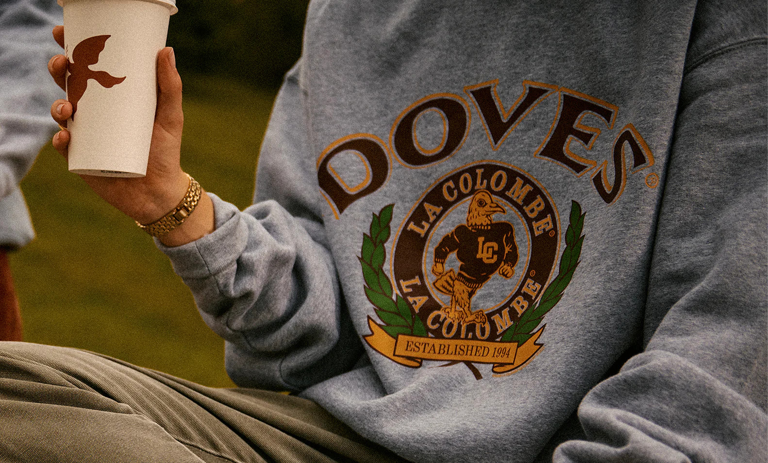 Varsity Oversized Crewneck | La Colombe