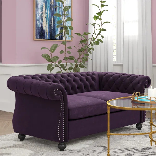 Pasillas 61.7" Rolled Arm Modular Loveseat | Wayfair North America