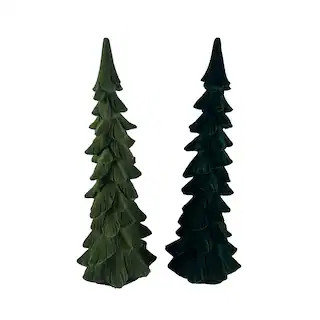 Assorted 15" Flocked Tree Tabletop Décor by Ashland®, 1pc. | Michaels Stores