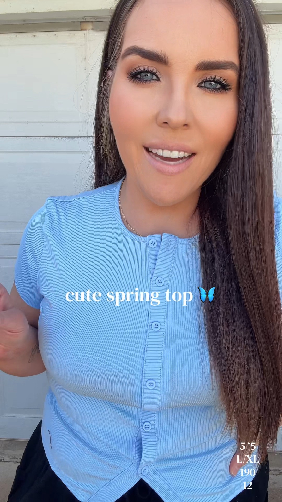 Spring top 🦋

In an XL

#LTKootd #LTKmomlife #LTKMidsize