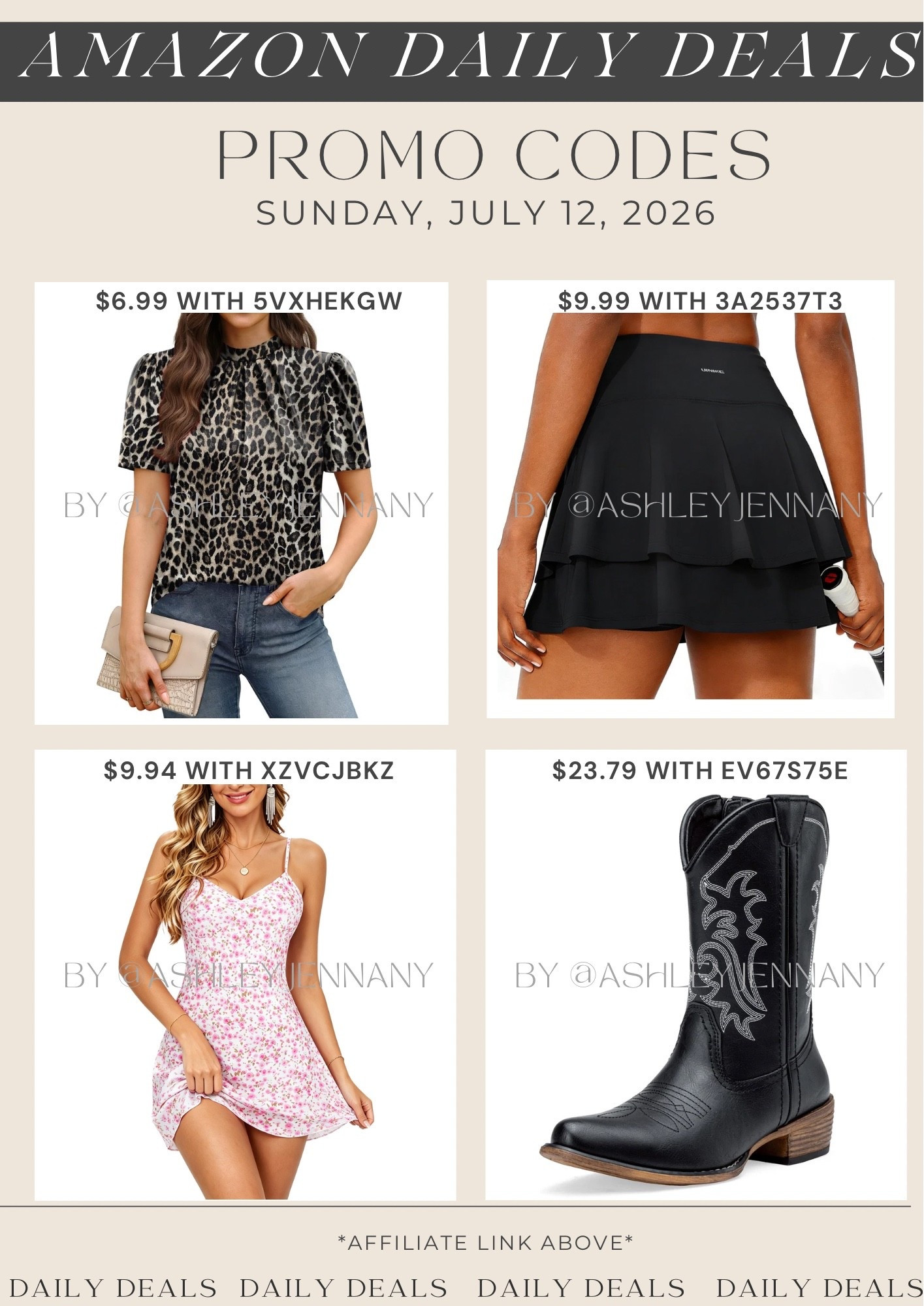 Amazon deals

#LTKSaleAlert #LTKMidsize #LTKootd