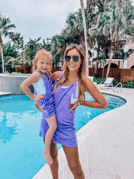 Loving all the pieces from. Our new Mommy and Mini collection. Be sure to use code TORIG20 for discount. #pinklilu #mommyandmini #matching #summerstyle #beachstyle #poolstyle 