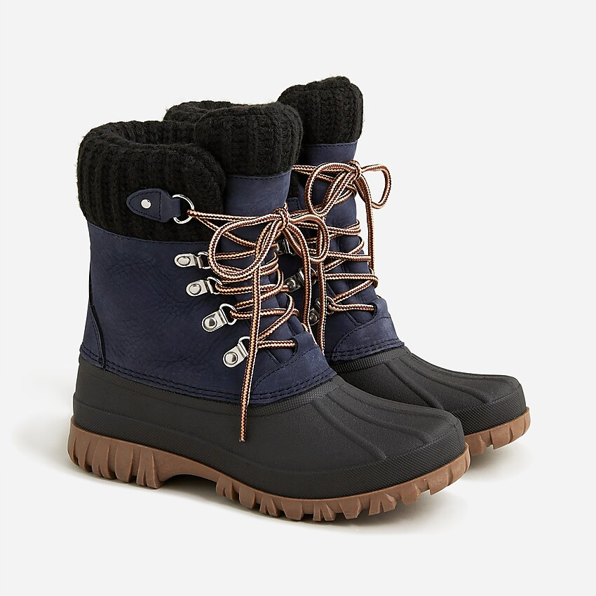 Perfect Winter boots with ribbed cuff | J. Crew US