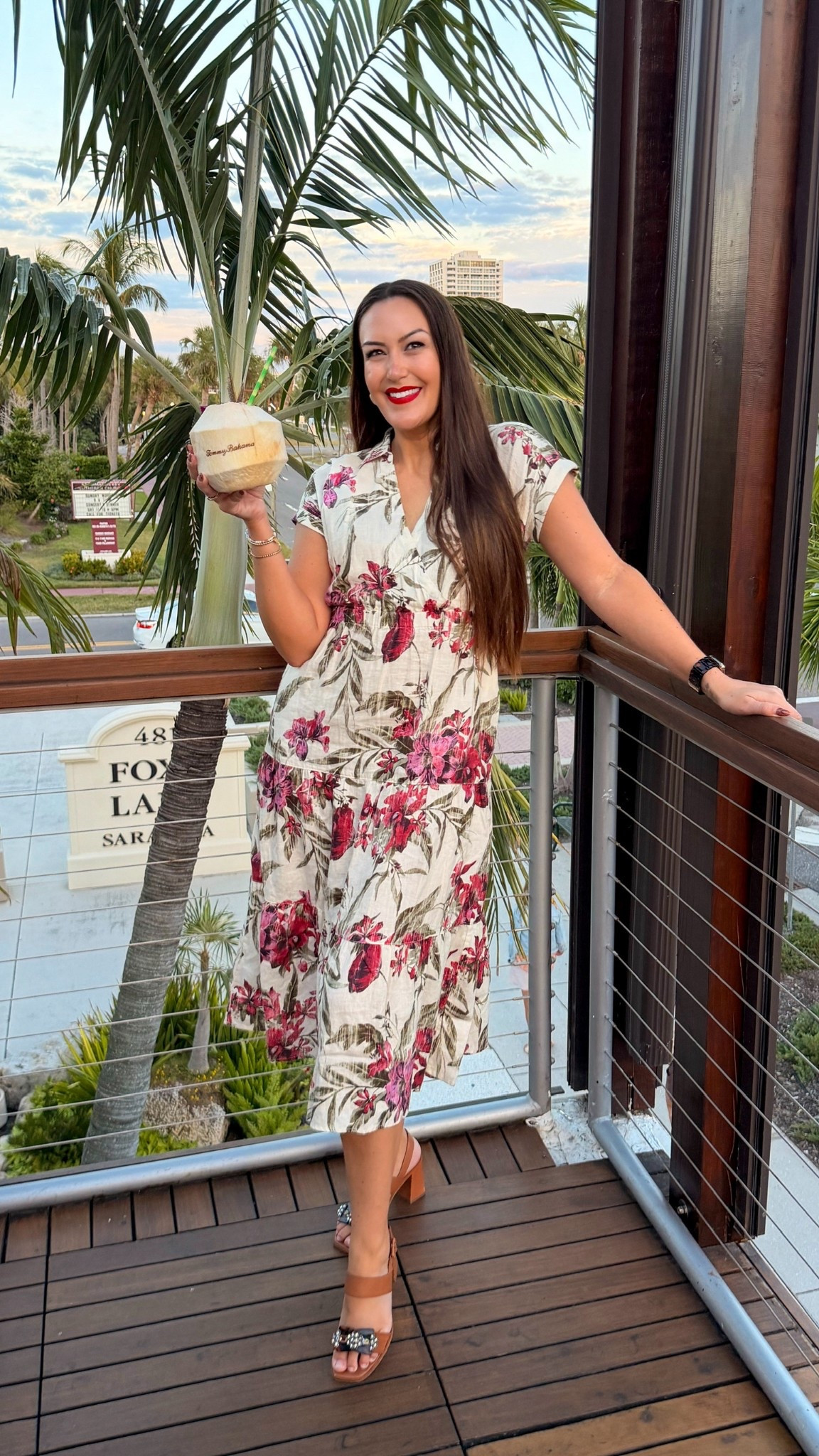 is it just me or does vacation mode start the second you put on a dress like this? 😎☀️ girly, if you’ve been wanting something easy that still looks pulled together… this is her.

the fabric is that lightweight, breezy cotton-linen blend that doesn’t cling (you know the rule — you buy clothes to fit your body, not the other way around 🫶). the print makes it feel elevated without trying, and the tiered shape actually works with hips instead of fighting them. this is one of those wear-all-summer pieces that gives you major cost per wear because it goes from errands ➡️ dinner ➡️ beach night with zero effort.

I’m 5’6” wearing size small (TTS) in the dress, size 8 (TTS) in the sandals.

which colorway would you grab for your next sunny day? 💛👇

#LTKootd #LTKdayinmylife #LTKSeasonal