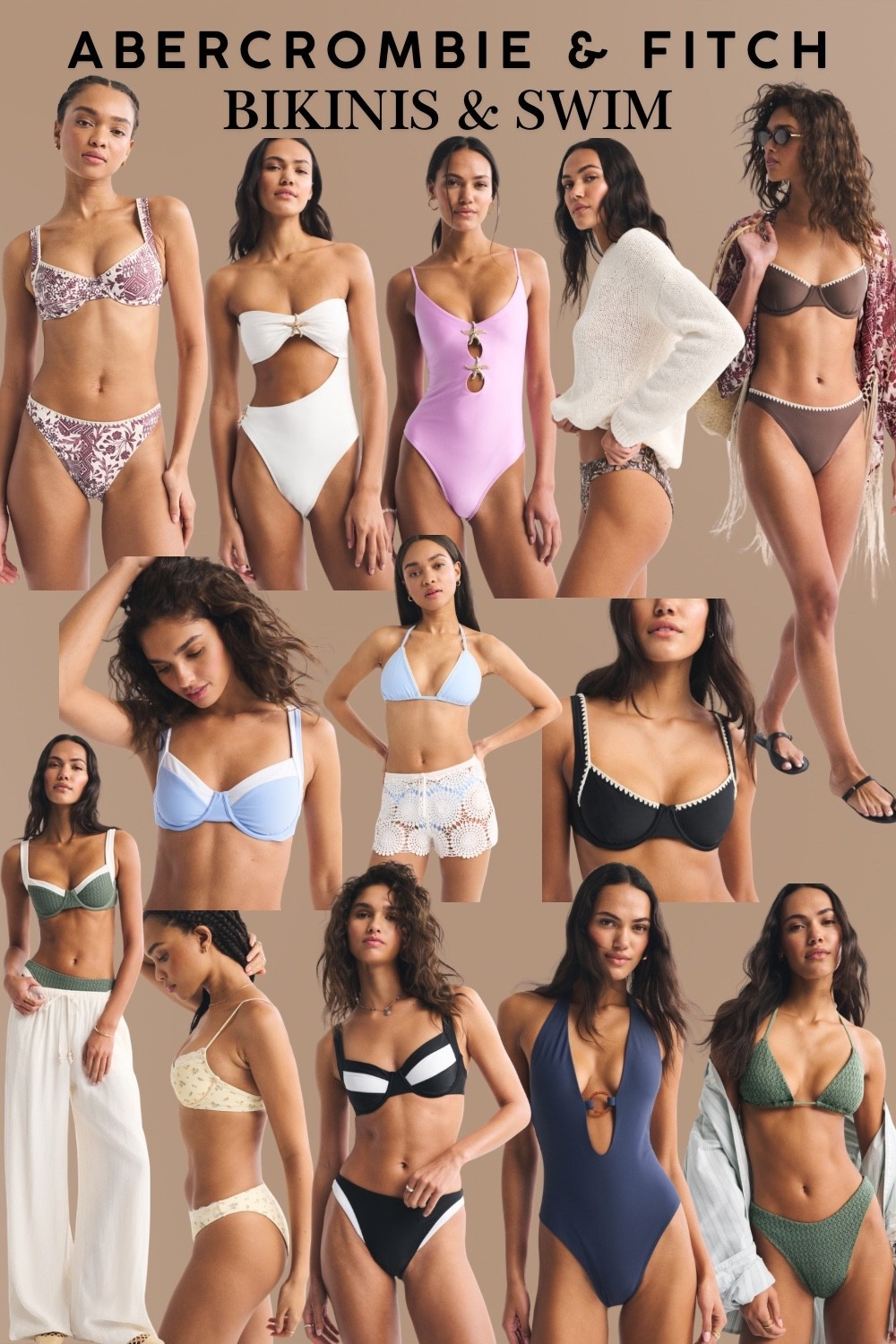 Abercrombie Summer Swim ☀️🩷

Gorgeous swimwear perfect to wear all summer long! 


#a&f
#abercrombie
#one piece swimsuit
#two piece swimsuit 
#bikini
#strapless swimsuit 
#mid rise bikini bottoms
#triangle bikini top
#underwire bikini top
#string bikini 
#colorblock bikini
#black and white swim
#high rise bikini bottom
#high leg bottoms
#pink swim
#white swim
#black swim
#bandeau top
#embroidered swimsuit
#matching set
#cheeky bottom
#brown swim
#yellow swim
#swim coverup 
#crochet bikini
#olive green swim
#coverup shorts
#fringe coverup 
#maxi dress cover up
#vacation outfit
#vacation style
#resort wear 

#LTKSwim #LTKTravel #LTKSeasonal