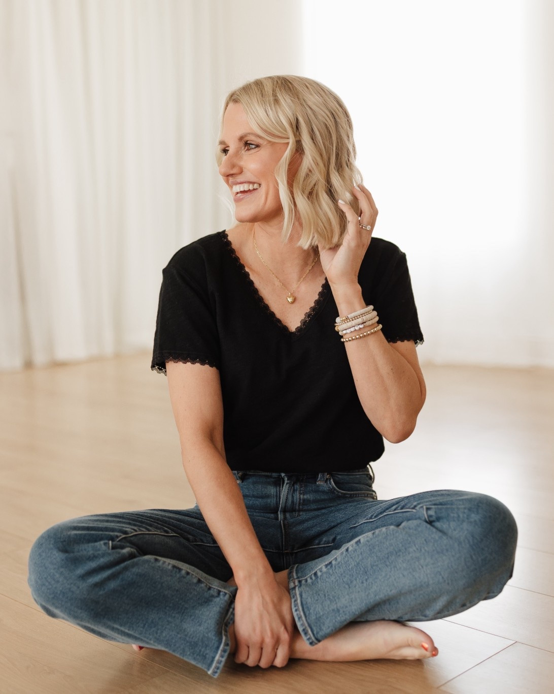 The True jeans and with the Sunny top from my capsule wardrobe collection! These are must have basics in my wardrobe! 
Use code: DJXKATIE20 for 20% off @dearjohndenim 

#LTKootd #LTKOver40 #LTKPetite