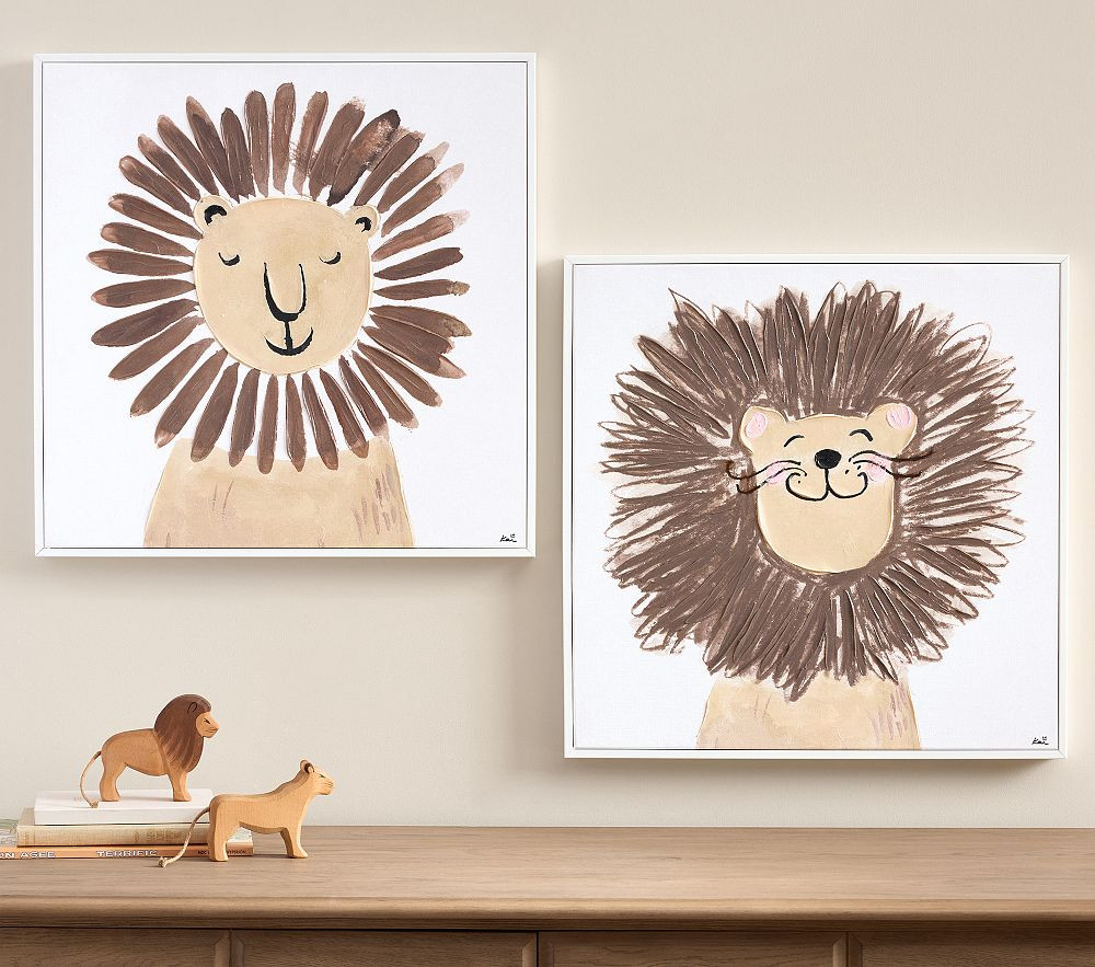 Lion Art Collection | Pottery Barn Kids