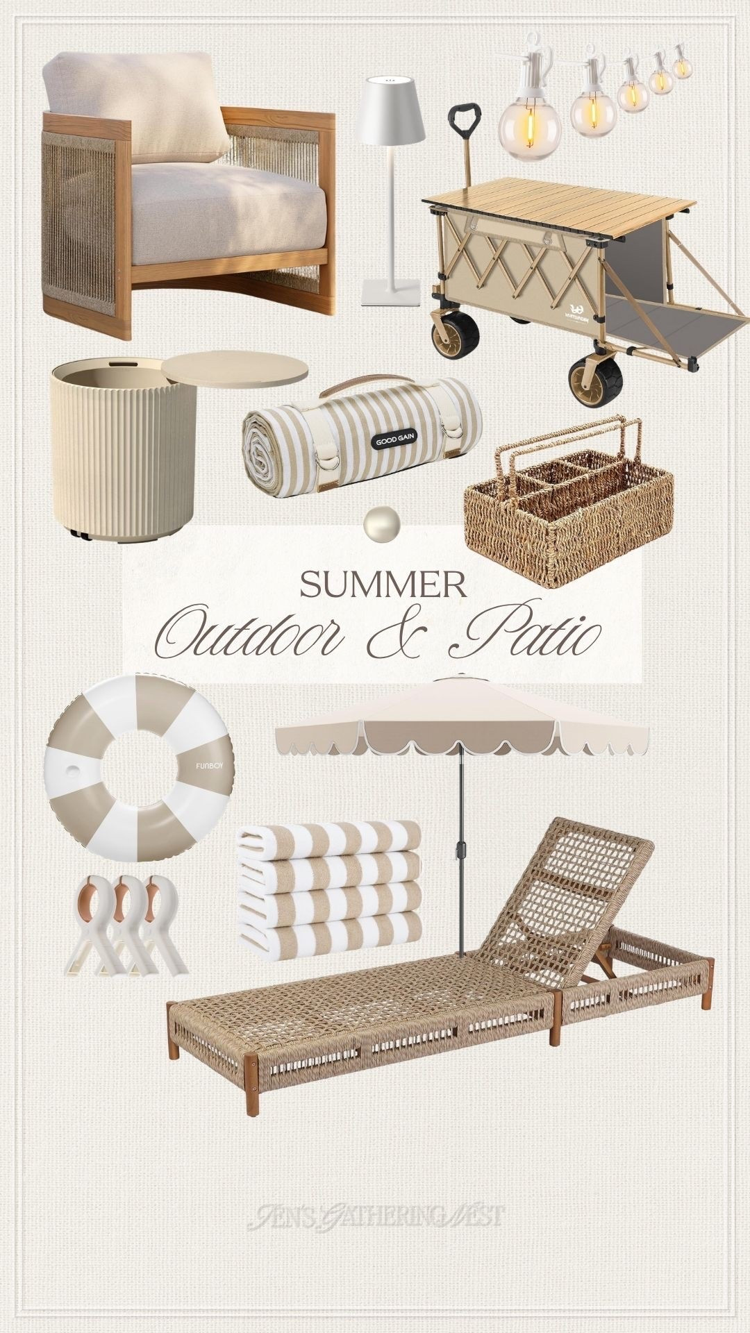 Amazon summer outdoor and patio finds for a relaxed coastal-inspired refresh, from woven furniture to striped towels, lighting and easy backyard accents. Perfect for creating a summer setup at home. 🤍

#amazonpatio #amazonhomefinds #outdoorliving #patiodecor #summerpatio #backyarddecor #outdoorfurniture #poolsidefinds #coastalhome #summerhome

#LTKSeasonal #LTKHome