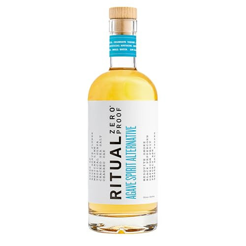 RITUAL ZERO PROOF Agave Spirit Alternative | Award-Winning Non-Alcoholic Spirit | 25.4 Fl Oz (750ml) | Zero Calories | Sustainably Made in USA | Make Delicious Alcohol Free Cocktails | Amazon (US)