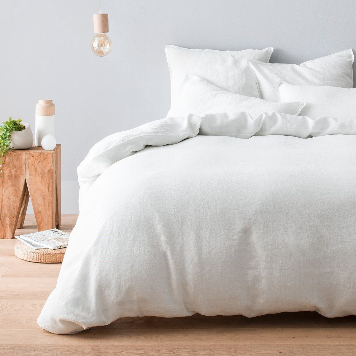 Housse de couette pur lin lavé français MILANO | La Redoute (FR)