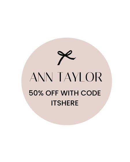 Ann Taylor Black Friday sale favorites! 50% off site wide with code ITSHERE 

#LTKsalealert #LTKCyberweek