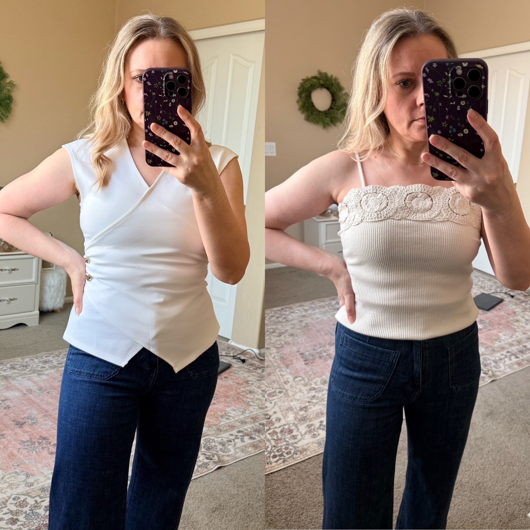Target has some cute new tops that are perfect for transitioning into fall. Pair them with a cardinal or blazer for a stylish look. 



Pre fall outfits, fall tops, transition pieces, transitioning tops,

#LTKSeasonal #LTKOver40 #LTKWorkwear