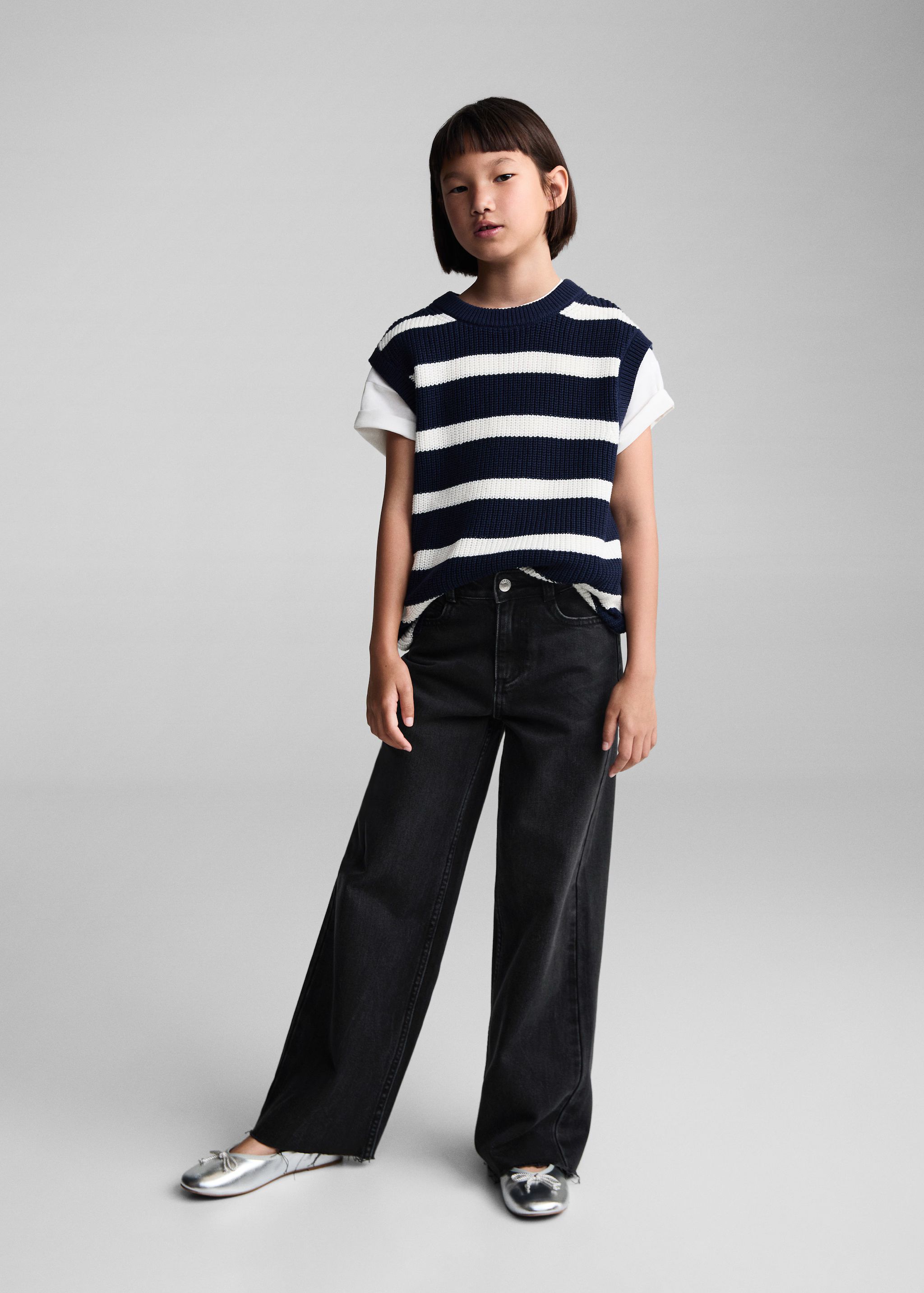 Jeans wide leg - Kids | MANGO United Kingdom | MANGO (UK)