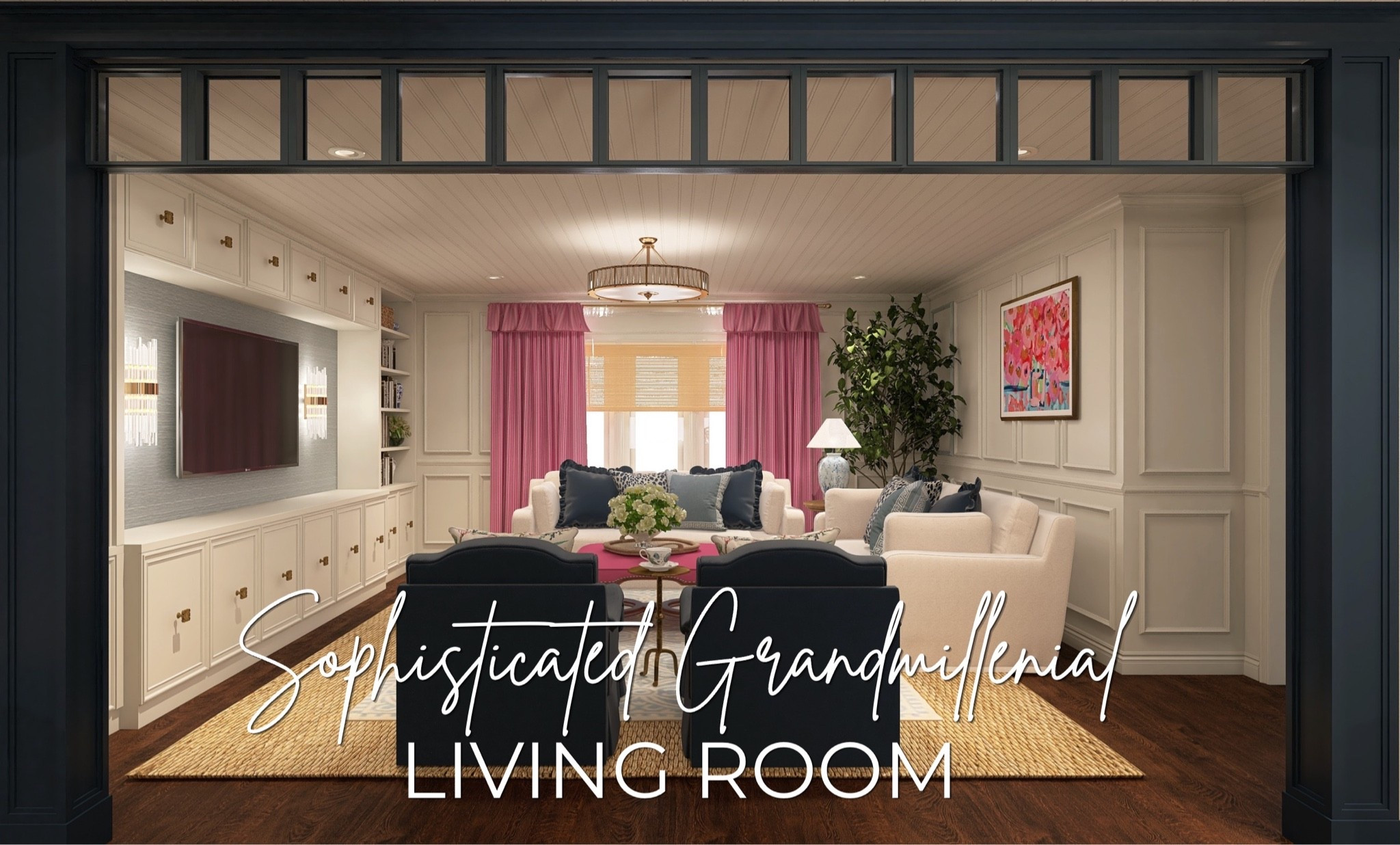 Designed by Brandy
Sophisticated Grandmillenial Living Room

#LTKmomlife #LTKSeasonal #LTKHome