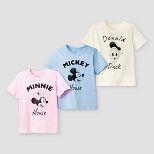 Toddler 3pk Mickey Mouse & Friends Short Sleeve T-Shirt | Target