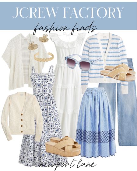 Get ready for summer with these fashion finds from JCrew Factory! Save on dresses, denim, sweaters, tops, skirts and accessories! 



#LTKfindsunder100 #LTKstyletip #LTKsalealert