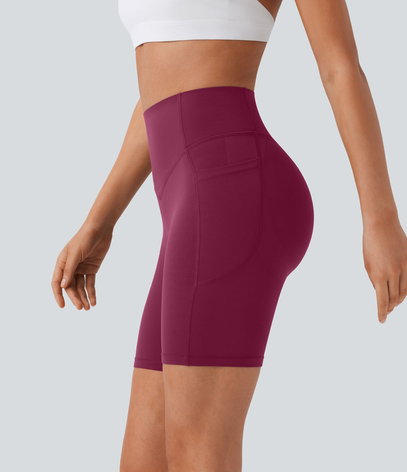 Women’s Halara UltraSculpt™ High Waisted Scrunch Butt Lifting Tummy Control Side Pocket Shapi... | HALARA