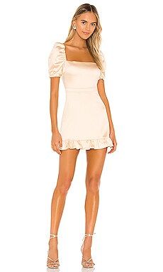 Privacy Please Jules Mini Dress in Champagne from Revolve.com | Revolve Clothing (Global)