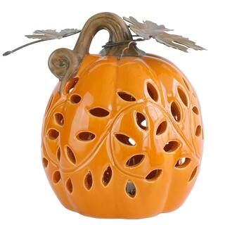 6" Ceramic Pumpkin LED Decoration | Michaels Stores