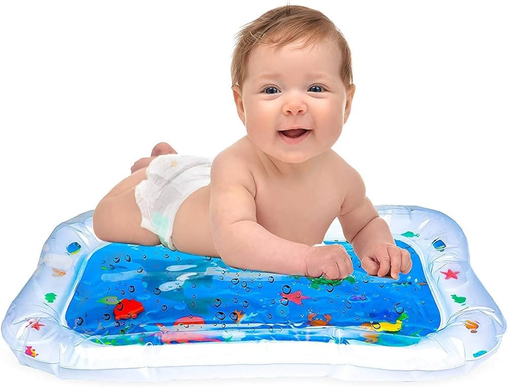 Tummy Time Water Mat Baby Water Play Mat, Fill N Fun Water Play Mat for Children and Infants, Fun... | Amazon (US)