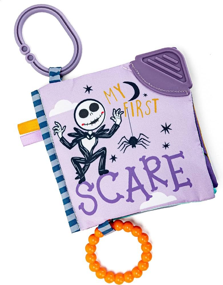 Kids Preferred Disney Nightmare Before Christmas My First Scare Jack Skellington Soft Book Baby T... | Amazon (US)