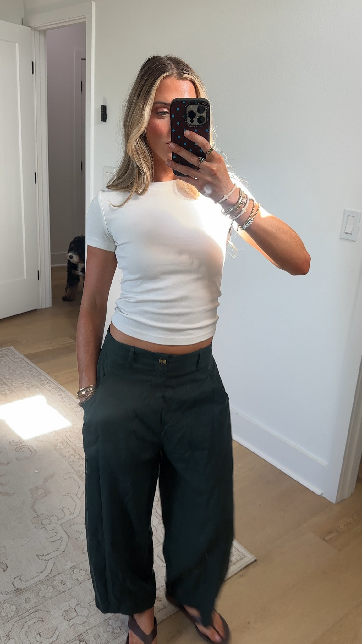 Amazon size small Xiaoxuemeng Linen Pants Women Wide Leg Capri Beach Pants Elastic Waisted Baggy Linen Trousers

#LTKootd #LTKWorkwear #LTKSaleAlert