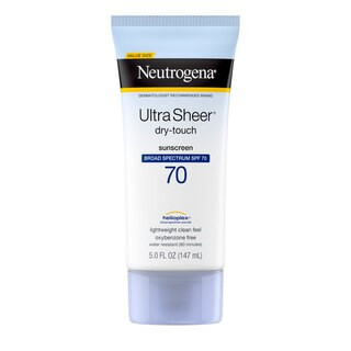 Neutrogena Ultra Sheer Dry-Touch SPF 70 Sunscreen Lotion, Value Size, 5 OZ | CVS Health