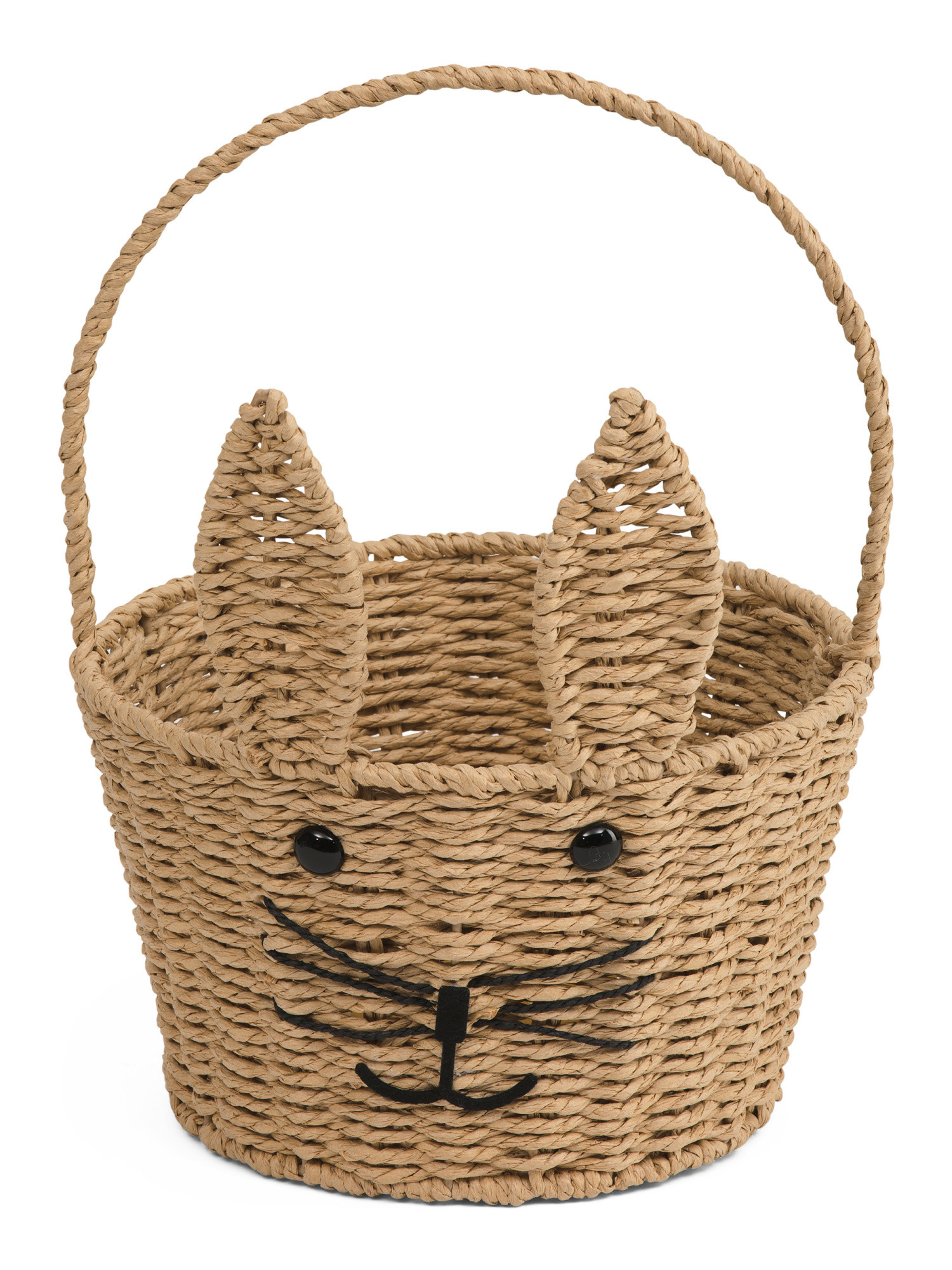 10x10 Bunny Basket With Pom Pom Tail | TJ Maxx