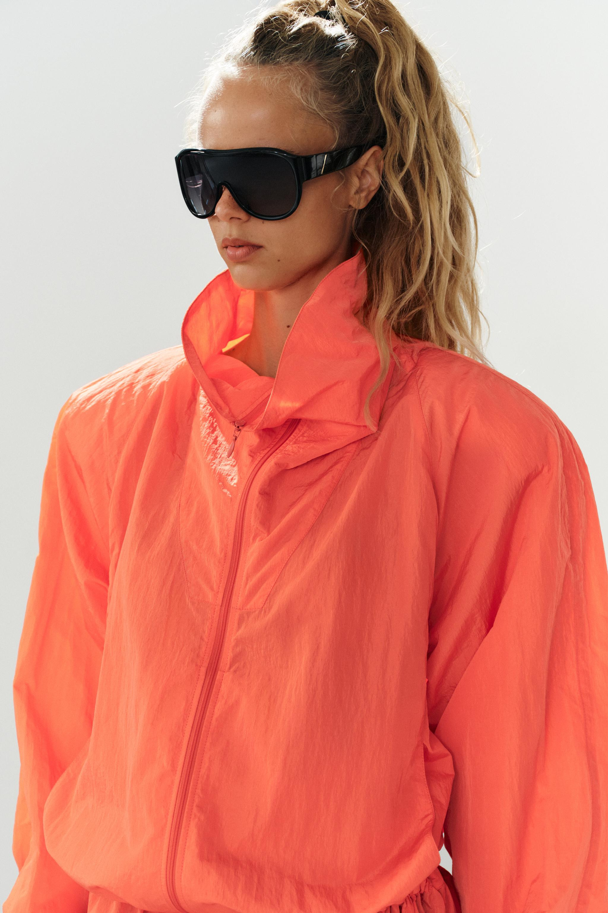 NYLON ZIP MINI DRESS | Zara US