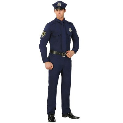 HalloweenCostumes.com Medium  Men  Cop Costume for Men, Blue | Target