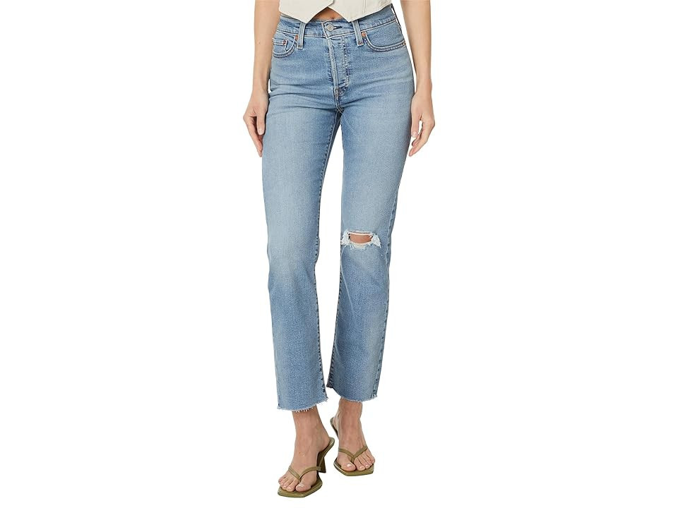 Levi's(r) Womens Wedgie Straight Jeans Women's Jeans Night Sight : 24 28, Cotton/Denim/Elastane | Zappos