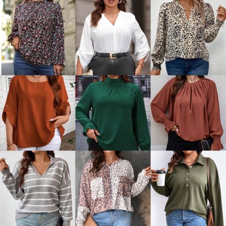 Fall blouses for work 

Easy to style tops for work or with jeans. 

Fall outfit | affordable fashion | plus size outfit | plus size blouse | what to wear to work | office wear | business casual | fall style | work outfit 

#LTKover40 #LTKfindsunder50 #LTKworkwear