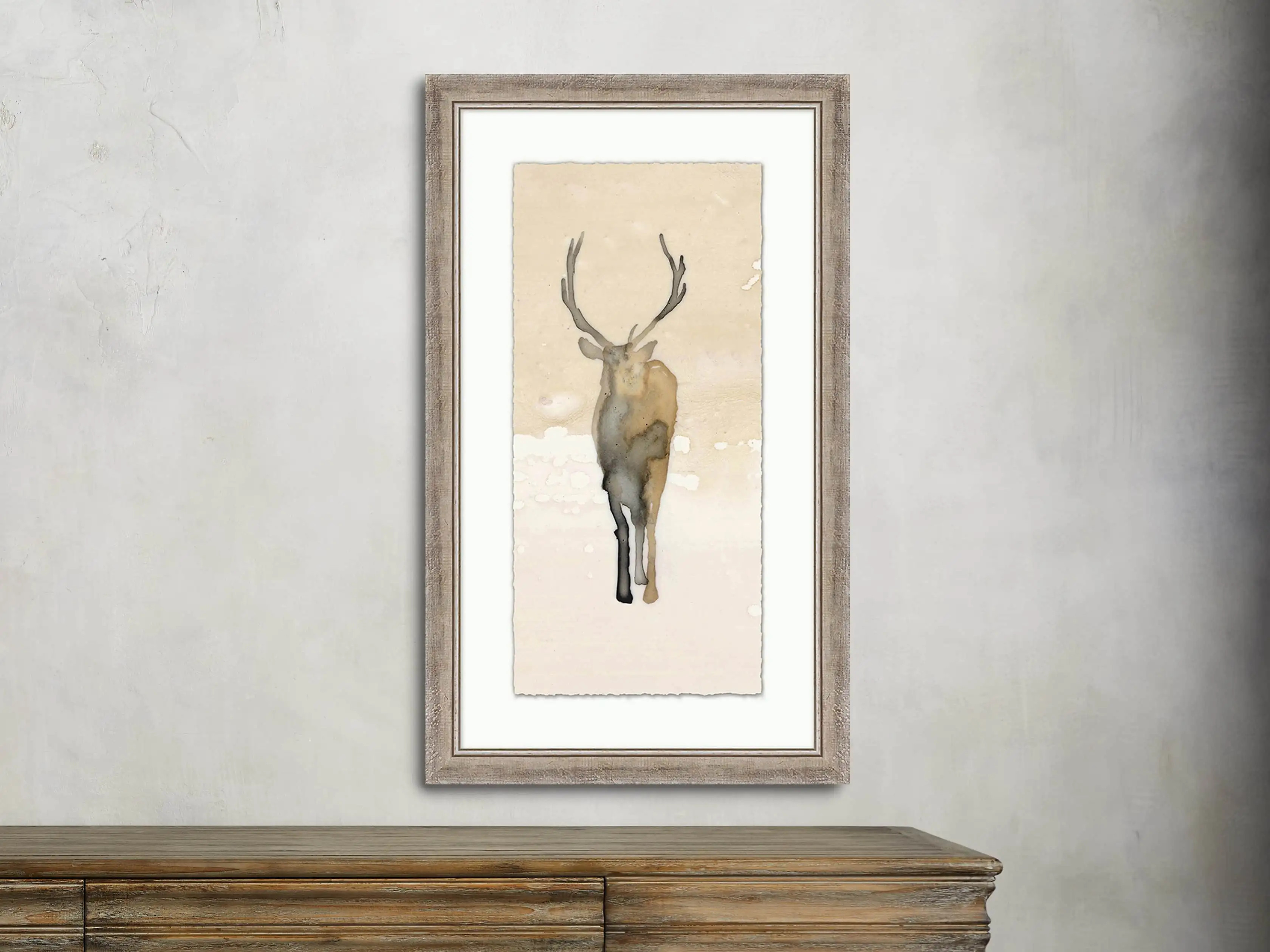 Deer Shadow Print I | Arhaus