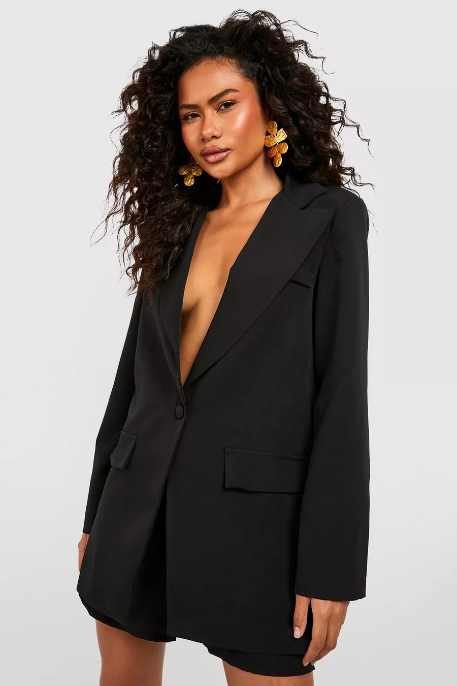 Blazer ajusté | Boohoo.com (FR)