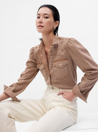 Denim Western Shirt | Gap (US)