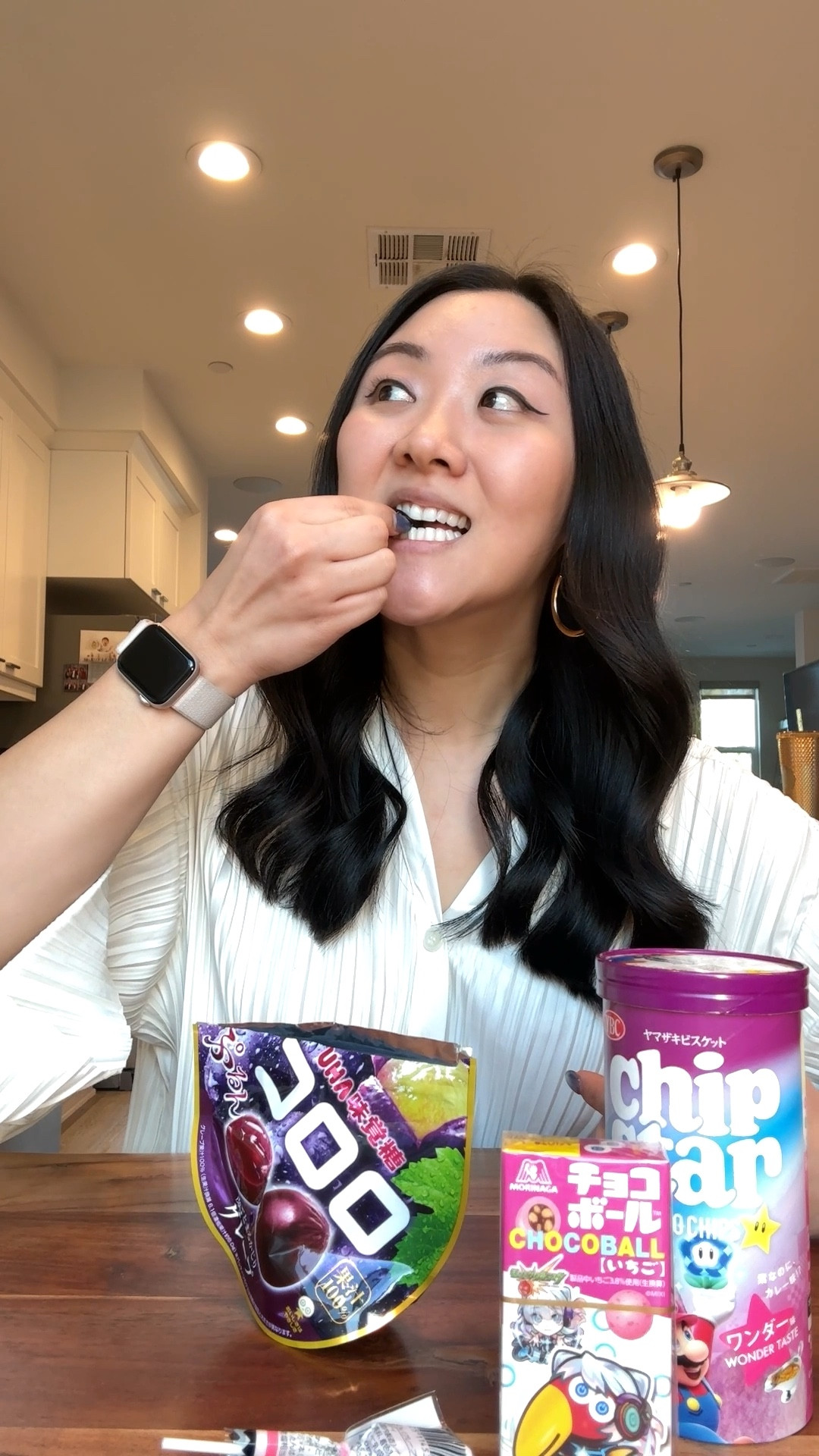It's time for episode 3 of SnackPak, where I taste-test a cool new snack suggested by you! Today, we're diving into a Japanese snack haul. I got this awesome care package from my tour guide, Maho, in Japan, and you all wanted me to try some of it on SnackPak. Here's what I managed to save before eating everything! My pants and earrings are also linked!
#tastetest #foodreview #japanadventures #vacationlook

#LTKVideo #LTKtravel #LTKstyletip