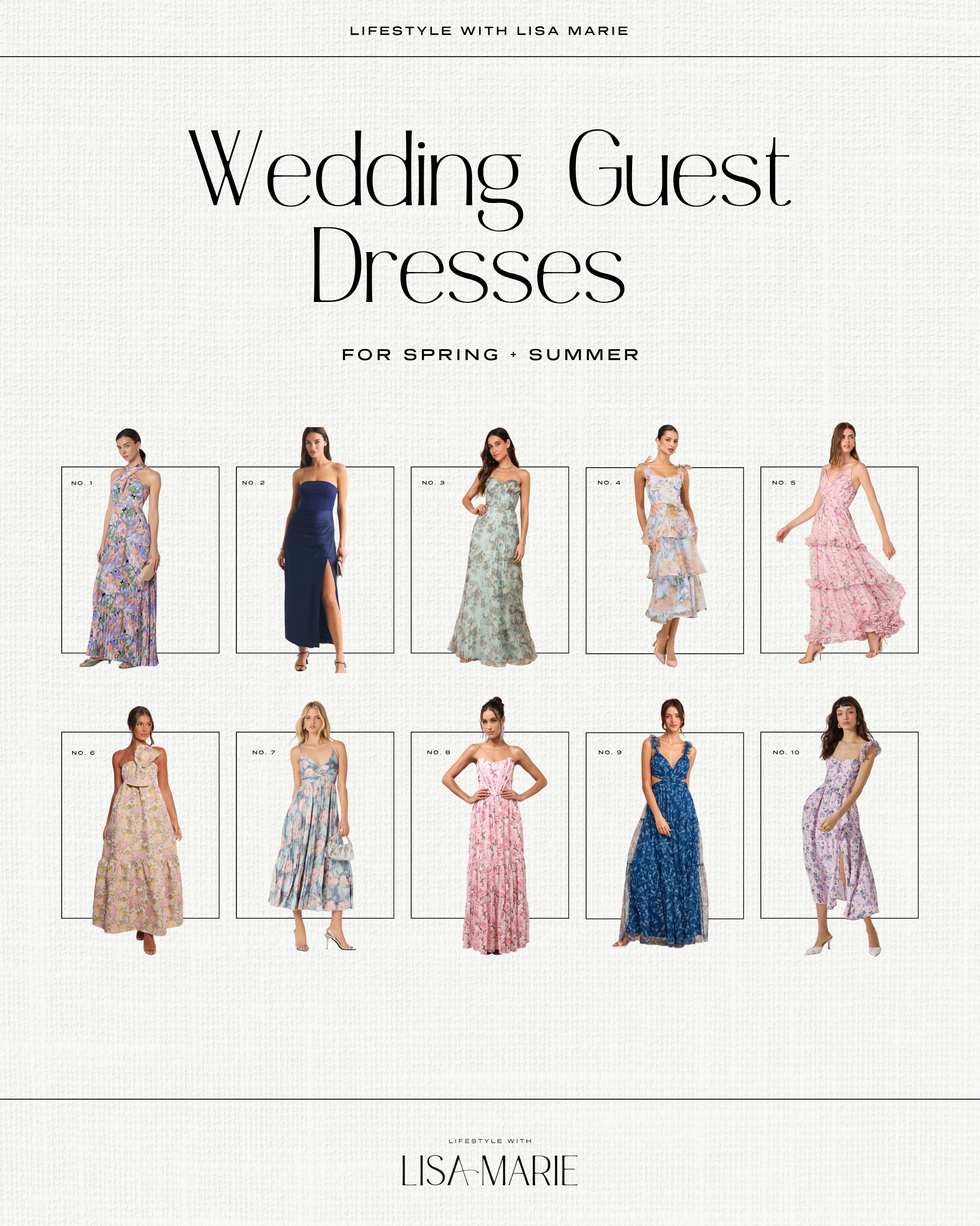 My top 10 favorite wedding guest dresses for spring and summer weddings that are striking and twirl-worthy! Floral, silk, chiffon, jacquard, and organza midi and maxi dresses. Perfect for garden weddings, romantic events and dressy date nights. 

 #LTKSeasonal #LTKPetite #LTKWedding