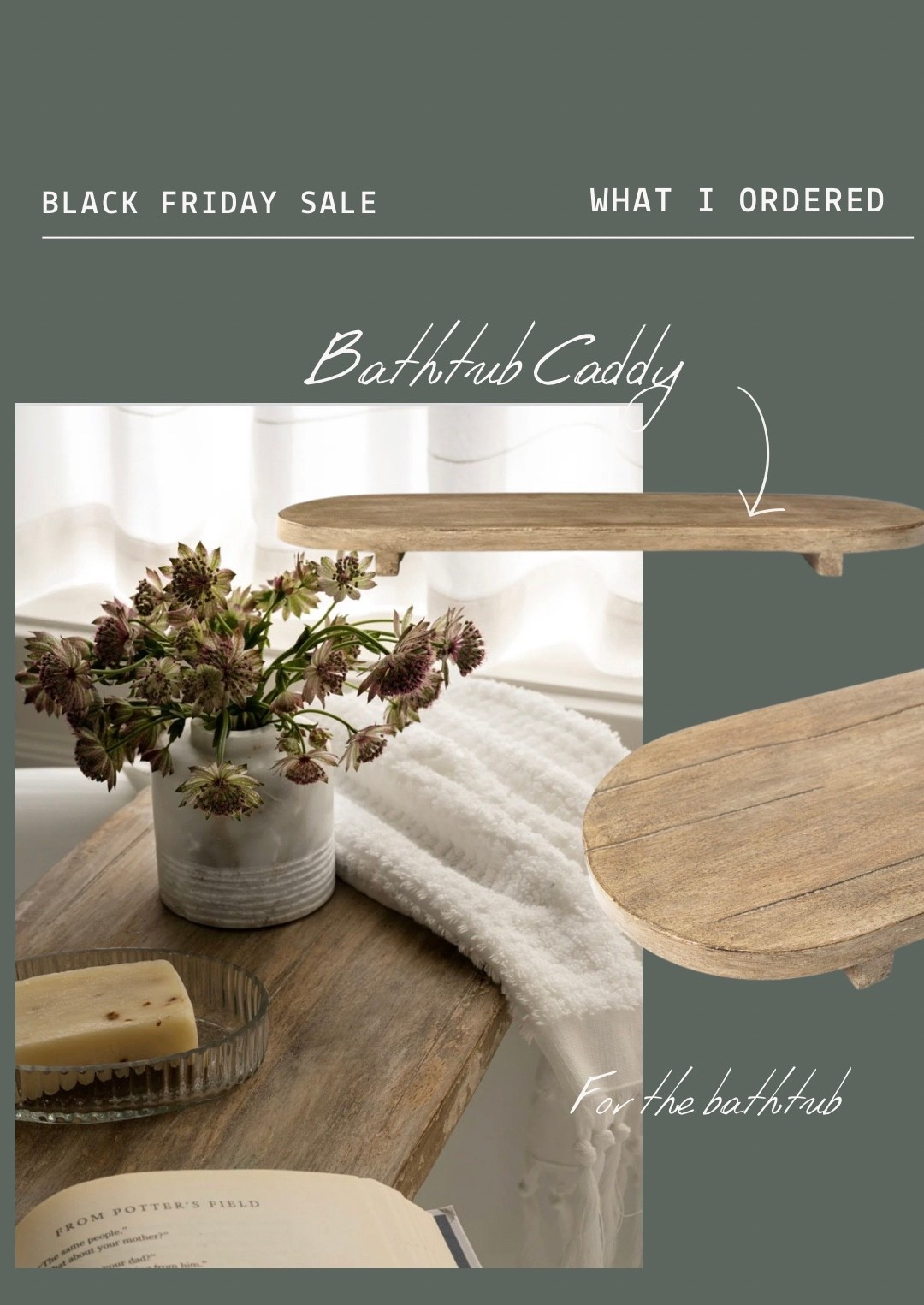 I’ve been needing a nice bathtub caddy for awhile and it’s in Sale

#LTKCyberWeek #LTKHome