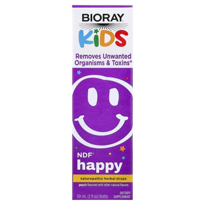 Bioray Kids, NDF® Happy, Peach, 2 fl oz (59 ml) | Target
