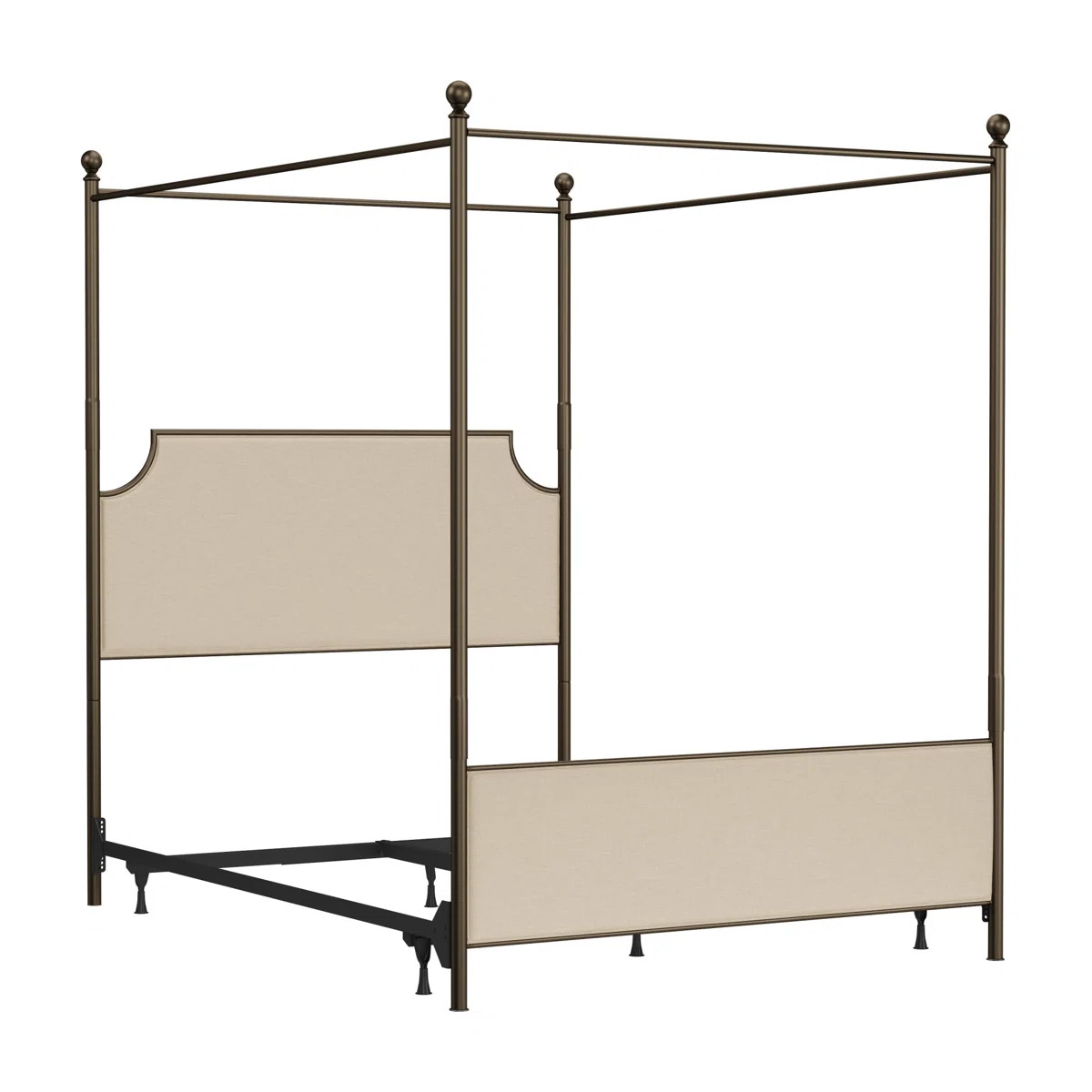 Olague Low Profile Canopy Bed | Wayfair North America