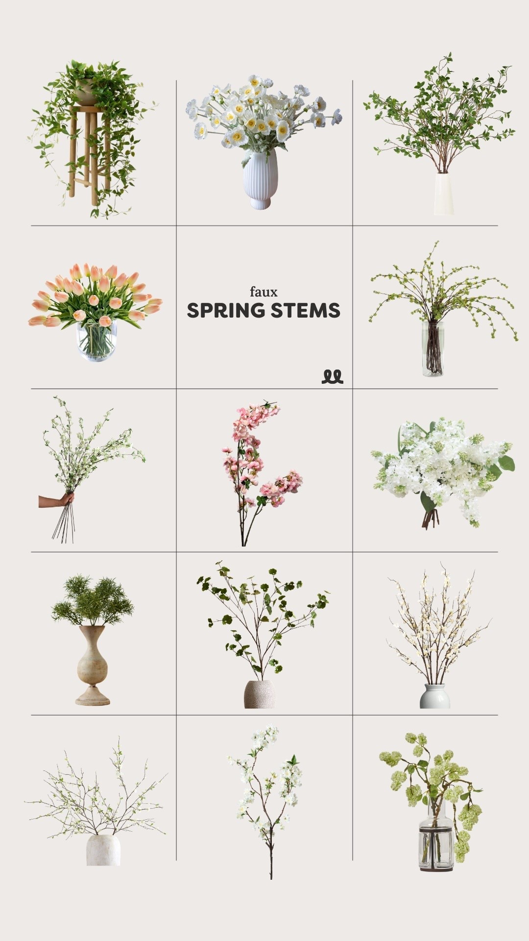 Faux spring stems

#LTKHome